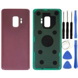 Samsung S9 Sm-G960 Uyumlu Arka Pil Kapağı Mor + Tamir Seti