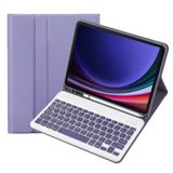 Samsung S9FE/ S10FE /S10 Lite İle Uyumlu Bluetooth Q Klavyeli Tablet Kılıfı Kalem Bölmeli L