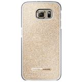 Samsung Samsung Galaxy S6 (SC-05G) Swarovski Koruyucu Çubuk Tipi Kılıf Swarovski Bar Tipi Koruyucu Kılıf (Altın Gölge) [Paralel İthalat]