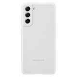 Samsung Silikon akıllı telefon kılıfı EF-PG990 Galaxy S21 FE için, cep telefonu kılıfı, silikon, koruma kılıfı, darbeye dayanıklı, ince ve kullanışlı, beyaz
