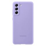 Samsung Silikon akıllı telefon kılıfı EF-PG990 Galaxy S21 FE için, cep telefonu kılıfı, silikon, koruyucu kılıf, darbeye dayanıklı, ince ve kullanışlı, mor