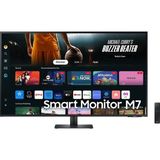 Samsung Smart Monitor 43″ Düz,uhd,ergonomik,smart Tv, Iot Hub,çalışma Alanı,usb-C (LS43DM702UMXUE) - 0,03 ms - 100 Hz