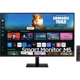 Samsung Smart Monitor M5 (M50D) 32″ Düz, Fhd, Va Panel, Smart Tv Uygulamaları, HDR10, 60 Hz, 4 Ms (Gtg) (LS32DM500EMXUE) - 0,03 ms - 100 Hz