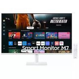 Samsung Smart Monitor M7 (M70d) 32″ Düz, Uhd 4K, Va Panel, Smart Tv Uygulamaları, Hdr10, Usb-C/Hdmı, 60 Hz, 4 Ms (Gtg) (Ls32dm703umxue)
