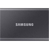 Samsung T7 2tb Harici USB 3.2 Gen 2 Taşınabilir SSD – Titan Gri - Siyah