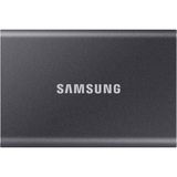 Samsung T7 Harici USB 3.2 Gen 2 Taşınabilir 1 Tb SSD – Titan Gri - Siyah