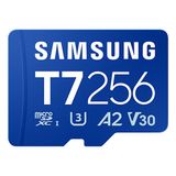 Samsung T7 MB-MB256T/WW Class 10 UHS-I U3 V30 256 GB Micro SD Kart