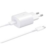 Samsung TA800 Fast Charging Beyaz 25 Watt Type-C Şarjı Aleti