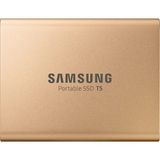Samsung Taşınabilir Harici SSD T5 500GB USB 3.1 ile 540 MB/s Okuma Hızı Gold Renk