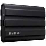 Samsung Taşınabilir SSD T7 Kalkanı, 1 Tb, USB 3.2 Gen.2, 1.050 Mb/s Okuma, 1.000 Mb/s Yazma, Mac, Pc ve Akıllı Telefon Için Dış Mekan Sağlam Harici Sabit Sürücü, Siyah, MU-PE1T0S/EU