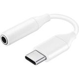 Samsung Type-C Kulaklik Donusturucu 3.5 Mm Jack Girisli Ses Adaptoru Aux Kablo Beyaz