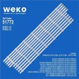 Samsung Ue70cu7100uxua 70'' 10 Adet Tv Led Bar (Tvnizi Açıp İçindeki Led Barla Birebir Aynısı Olduğunu Görmeden Almayınız. Sonrasında İade