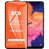 Samsung Uyumlu A10 Ekran Koruyucu 21D Tam Kaplayan Kavisli