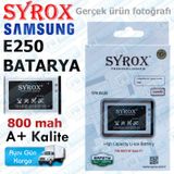 Samsung Uyumlu E250 800 Mah Batarya
