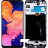 Samsung Uyumlu Galaxy A10 Lcd Ekran Dokunmatik Çıtalı- Sm-a105f cok-renkli