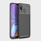 Samsung Uyumlu Galaxy A10S Kılıf Karbon Silikon Case