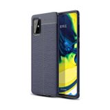 Samsung Uyumlu Galaxy A71 Kilif Deri Tarzi Niss Silikon Case 400772802 renk-kirmizi