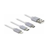 Samsung Uyumlu Micro Usb Type C 3 Metre Şarj Kablosu Uzun Kablo