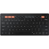 Samsung Uyumlu Trio 500 Kablosuz Bluetooth Smart Klavye siyah