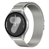 Samsung Watch 3 45Mm Uyumlu-25 Metal Hasır Kordon