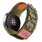 Samsung Watch 46Mm Uyumlu -112 22Mm Orbital Örgülü Halat Tasarımlı Naylon Kumaş Hasır Kordon