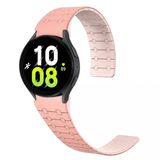 Samsung Watch 6 44Mm Uyumlu -111 20Mm Çizgili Desenli Silikon Kordon