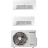Samsung Wind Free (AJ050TXJ2KH/EA) 2X9000 BTU Iç 5,2 Kw Dış Ünite 18000 BTU 1+2 Sistem Multi Inverter Duvar Tipi Klima