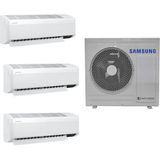 Samsung Wind Free Multi 1+3 Sistem (AJ080TXJ4KH/EA) 7+7+24 Btu 8 Kw Dış Ünite - Montaj Ücretsiz Borulama Ücretli