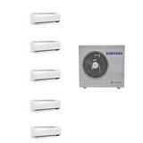 Samsung Wind Free Multi 1+5 Sistem (aj100txj5kh/ea) 7+7+7+7+7 Btu 10 Kw Dış Ünite Beyaz