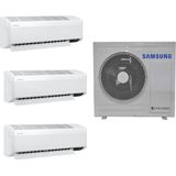 Samsung Wind Free Multi AJ068TXJ3KH/EA 6.1 kw 1 Dış + 3 İç Ünite 9+9+12 Duvar Tipi Klima