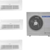 Samsung Wind Free Multi Tek Yön Kaset 1+3 Sistem (AJ080TXJ4KH/EA) 9+9+12 Btu 8 kw Dış Ünite