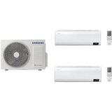 Samsung Windfree™ 12+18 BTU/h Iç Ünite 8 Kw Dış Ünite A++ 27300 BTU 1+2 Sistem Multi Inverter Duvar Tipi Klima