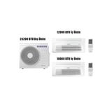Samsung Windfree Tekyön Kaset Tipi Multi Klima 12+18 + 6,8 Kw Dış
