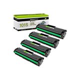 Samsung *YA-DE TONER 101S SCX-3405W SCX-3405 ML-2165W ML-2160 SCX-3400 SF-760P Printer (Black, 4-Pack
