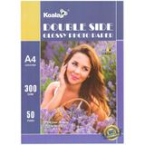 Samsung Yazıcılar Için Premium Parlak Çift Taraflı Double Side A4 Fotoğraf Kağıdı 300 Gr. 50 Adet