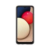 Samsung Yumuşak Şeffaf Kılıf A026F Galaxy A02s için - Siyah