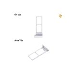 Samsung Z Fold 5 Sim İç Yuvası Çiftli Gümüş Çiftli Sim Yuvası İkili Sim Tepsisi Çiftli Sim Aparatı Dual Sim Çekmecesi
