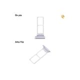 Samsung Z Fold 6 Sim İç Yuvası Çiftli Gümüş Çiftli Sim Yuvası İkili Sim Tepsisi Çiftli Sim Aparatı Dual Sim Çekmecesi