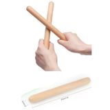 SAMTOYS 1 Çift Ahşap Ritim Çubuk Seti (2 Adet) Ritim Çubuğu Ritm Çubuğu