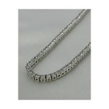 Samu Accessories 3mm Premium Su Yolu Döküm Kolye - Silver 3mm Tennis Necklace