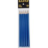 Samur 5' Kalın Hb Kurşun Kalem, Silgili, 0.7 Mm, , Üçgen, Başlangıç Kalemi (Mavi) - Standart - Çok Renkli