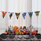 Samur 8'li 3 m Halloween Flama Bayrak Banner Cadılar Bayramı Süs
