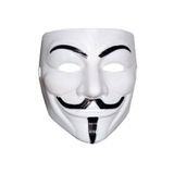 Samur Beyaz Renk Yerli Üretim V For Vendetta Maskesi
