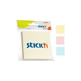 Samur Hopax Stickn Yapışkanlı Not Kağıdı 76X76 3 Pastel Renk 150 Yaprak 4-2109200-5001
