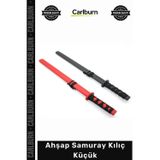 #Samuray Kaliteli Gürgen El İşçiliği Katana Bokken Dekoratif Hediyelik Ahşap Samuray Kılıç Küçük