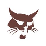 Samuray Kedi Araba Sticker 17X17 Cm Kahverengi