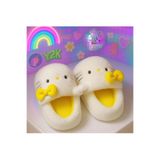 SAMURSPOR Hello Kitty Yumuşak Tüylü Peluş Panduf Terlik