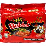 Samyang Buldak 2× Spicy Hot Chicken Flavor Noodle 140 G x 5 Adet (Helal) Güney Kore Menşeli Lezzet - 700 gr