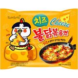 Samyang Buldak Cheese Ramen Acılı Tavuk Aromalı Peynirli Anında Hazır Noodle 140 g Tek Porsiyon
