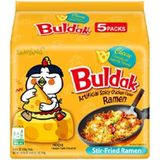 SAMYANG Buldak Cheese Ramen Noodle 130 g X 5 Adet